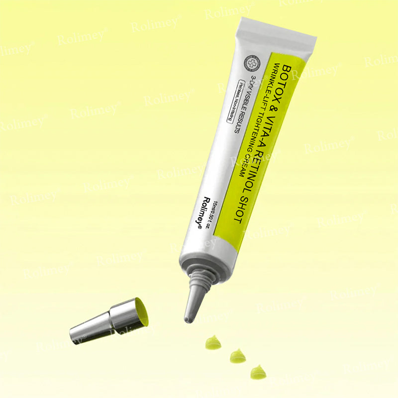 💞Made and shipped from the USA 💫Rolimey® Botox & Vita-A Retinol Shot Wrinkle-Lift Tightening cream - Last Day Promotion 70% OFF