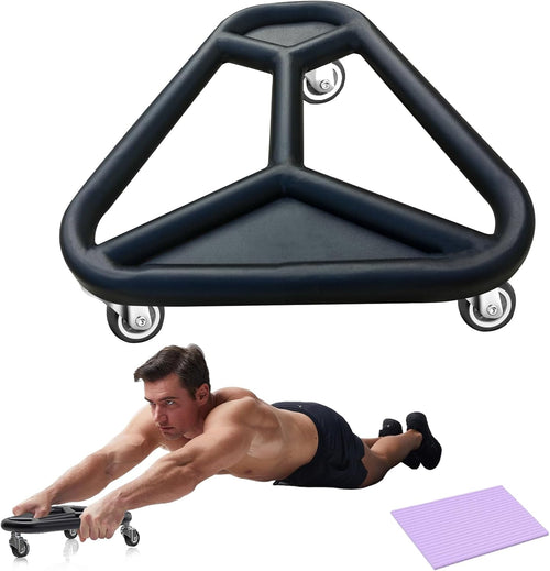 Ab Roller Wheel for Core Workout – Extra-Wide Ab Exercise Equipment for Abs, Arms & Back