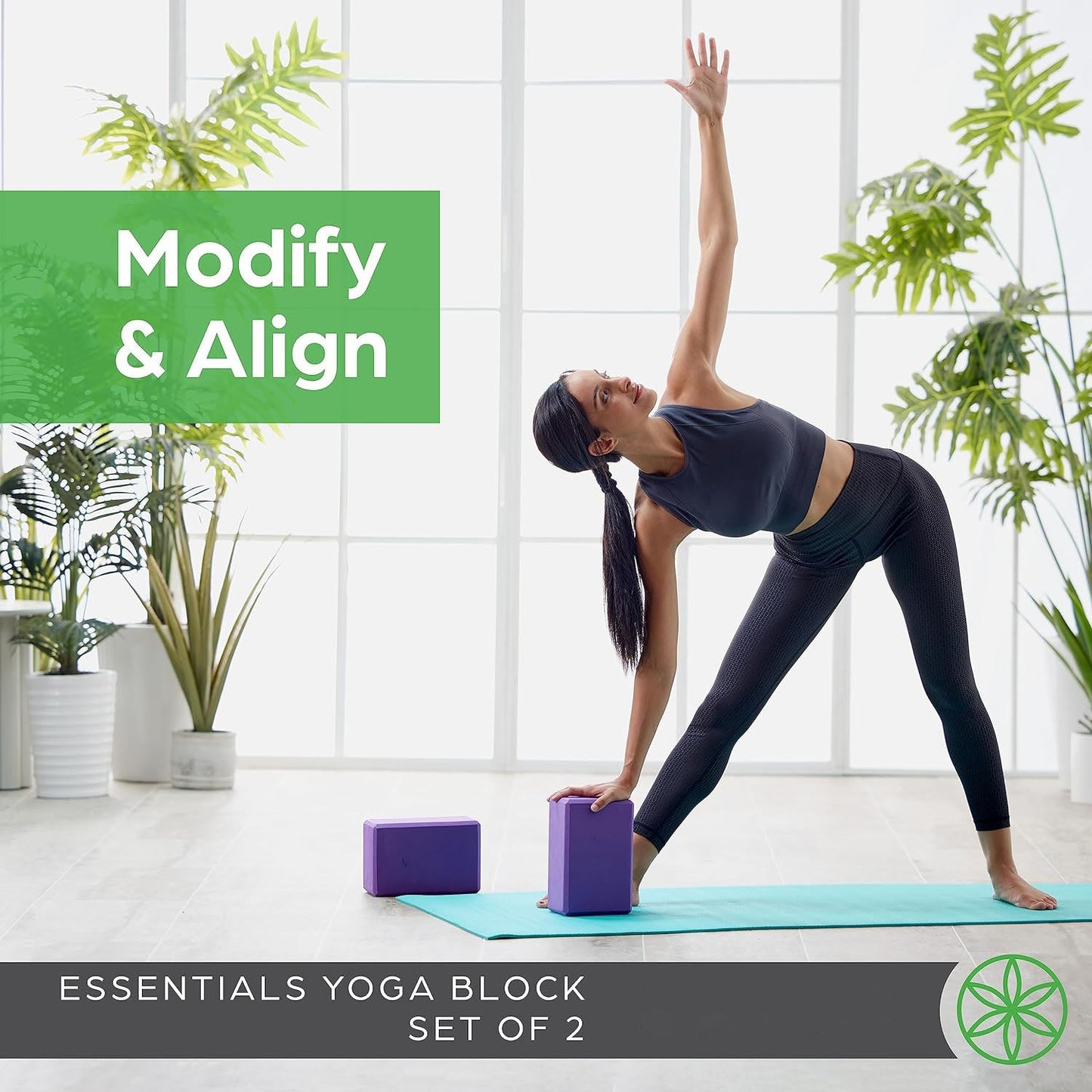 Yoga Block - Supportive Latex-Free Eva Foam