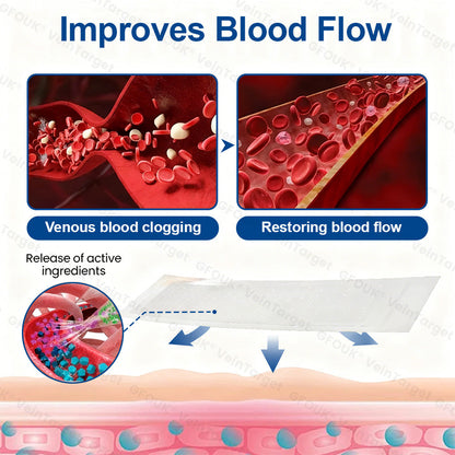 🇺🇸👨‍⚕️🦵✅GFOUK® VeinTarget Microneedle Patch⚡Instant Relief, Long-Term Results