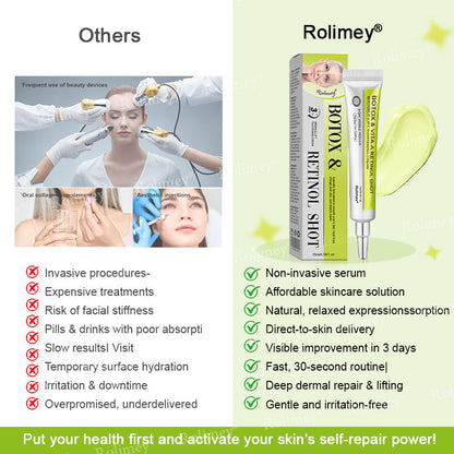 💞Made and shipped from the USA 💫Rolimey® Botox & Vita-A Retinol Shot Wrinkle-Lift Tightening cream - Last Day Promotion 70% OFF