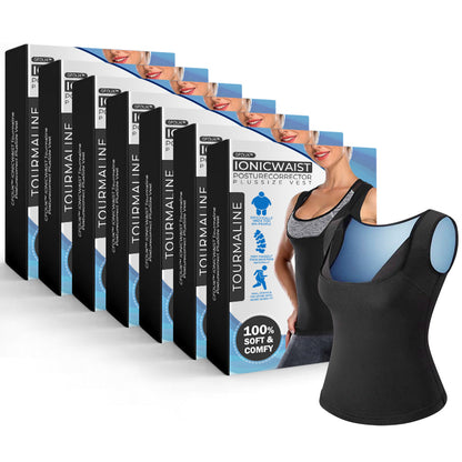 IONICWAIST Tourmaline Posturecorrect PlusSize Vest