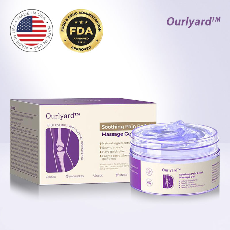 🌿🌿Official Store: Ourlyard™ Turmeric & Emu Oil Arthritis Soothing Pain Relief Massage Gel（upsell）
