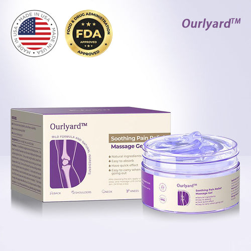 🌿🌿Official Store: Ourlyard™ Turmeric & Emu Oil Arthritis Soothing Pain Relief Massage Gel（upsell）